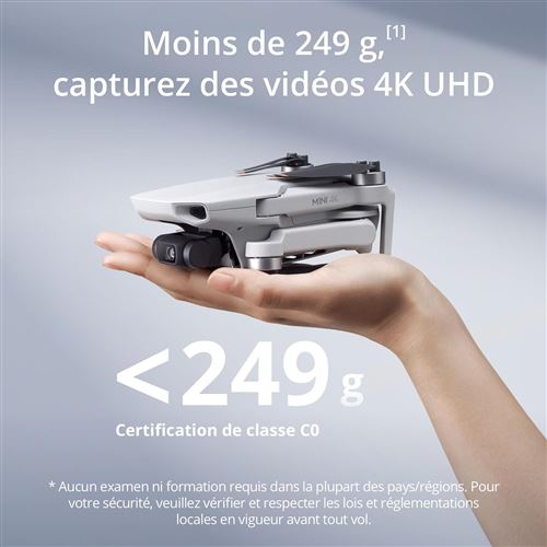 Drone Dji Mini 4K Fly More Combo Blanc